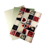 Karton 300g motywy ślubne 24x34cm 3 ark MIX