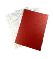 Karton 220g arabeska 24x34cm 3 ark MIX