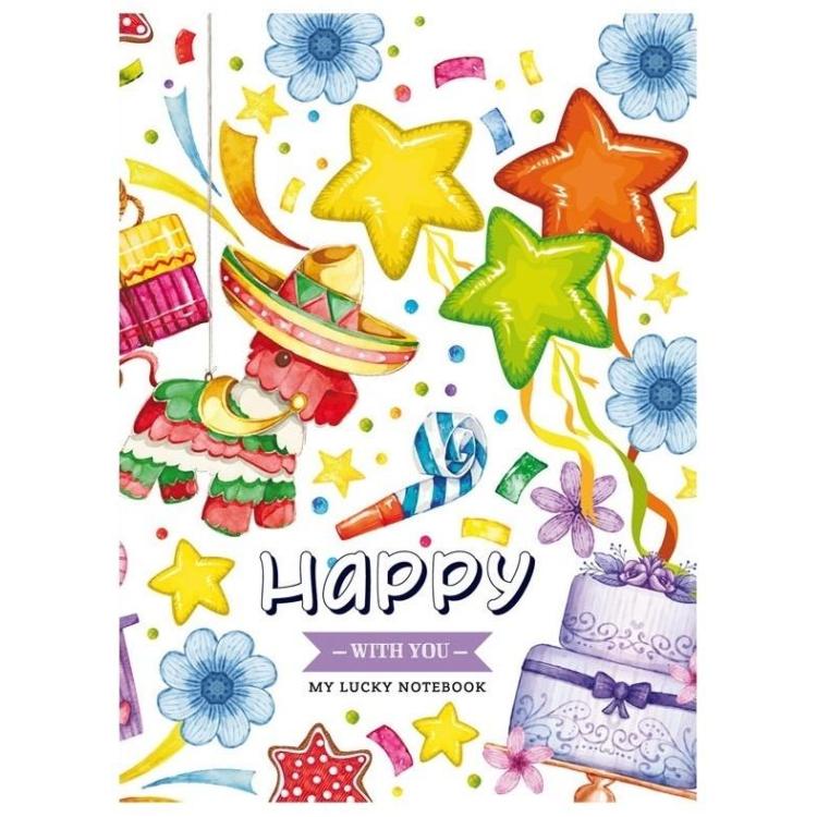 Notatnik ozdobny 145x197/64K kratka TW Piniata