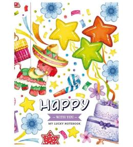 Notatnik ozdobny 145x197/64K kratka TW Piniata