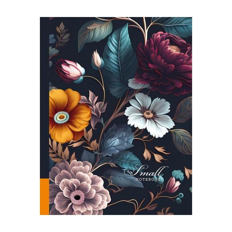 Notatnik 128x165/48k kratka kwiaty FRESH