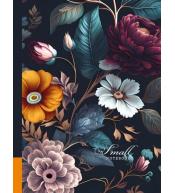 Notatnik 128x165/48k kratka kwiaty FRESH