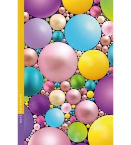 Notatnik 105x165/48K kratka kolorowe piłki FRESH