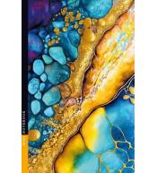 Notatnik 105x165/48K kratka mozaika FRESH