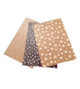 Karton 300g motywy świąteczne 24x34cm 3ark MIX