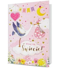 Karnet B6 Narodziny dziewczynka