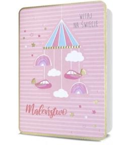 Karnet B6 Narodziny dziewczynka HM200-2187