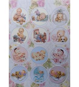 Arkusz do techniki 3D sztancowany dziecko