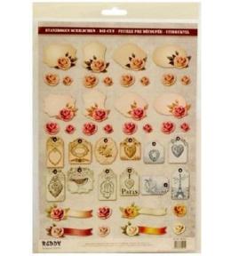 Arkusz 3D zTabliczkami i szyldami