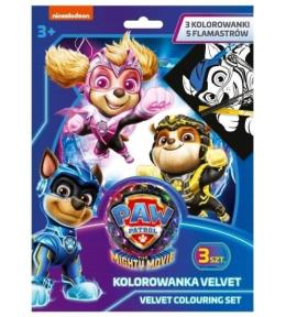 Zestaw kolorowanek z flamastrami 8el Psi Patrol