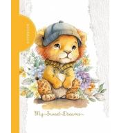 Notatnik ozdobny 105x148/48K kratka TW Lew FRESH