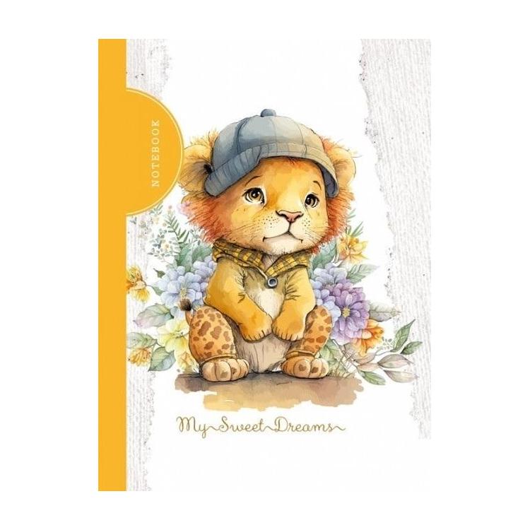 Notatnik ozdobny 105x148/48K kratka TW Lew FRESH