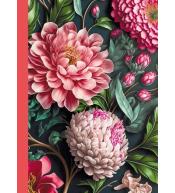 Notatnik ozdobny 105x148/48K kratka TW Flora