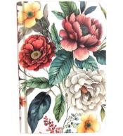 Notatnik140x95 64K gładki Kwiaty FRESH