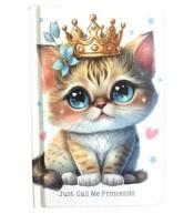 Notatnik 140x95/64K gładki Kotek w koronie FRESH