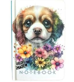 Notatnik 140x95/64K gładki Piesek FRESH