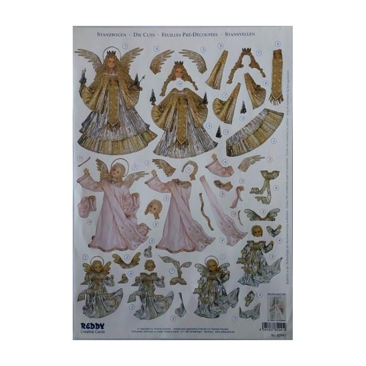 Arkusz do techniki 3D sztancowany 29,7x 21cm