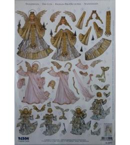 Arkusz do techniki 3D sztancowany 29,7x 21cm