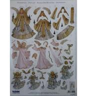 Arkusz do techniki 3D sztancowany 29,7x 21cm