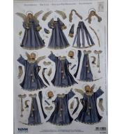 Arkusz do techniki 3D sztancowany 29,7x 21cm