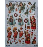 Arkusz do techniki 3D sztancowany 29,7x21cm