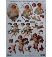 Arkusz do techniki 3D sztancowany 29,7x21cm