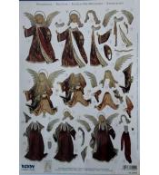 Arkusz do techniki 3D sztancowany 29,7x21cm