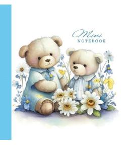 Notatnik ozdobny 100x100/48K kratka Misie FRESH