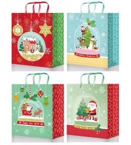 Torebka ozdobna Święta konfetti średnia FRESH