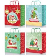 Torebka ozdobna Święta konfetti średnia FRESH