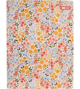 Notes szyty kratka Bloom boho HAPPY COLOR