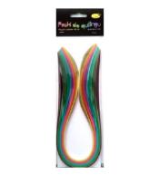 Paski do quillingu 5mmx50cm pastelowe 100szt
