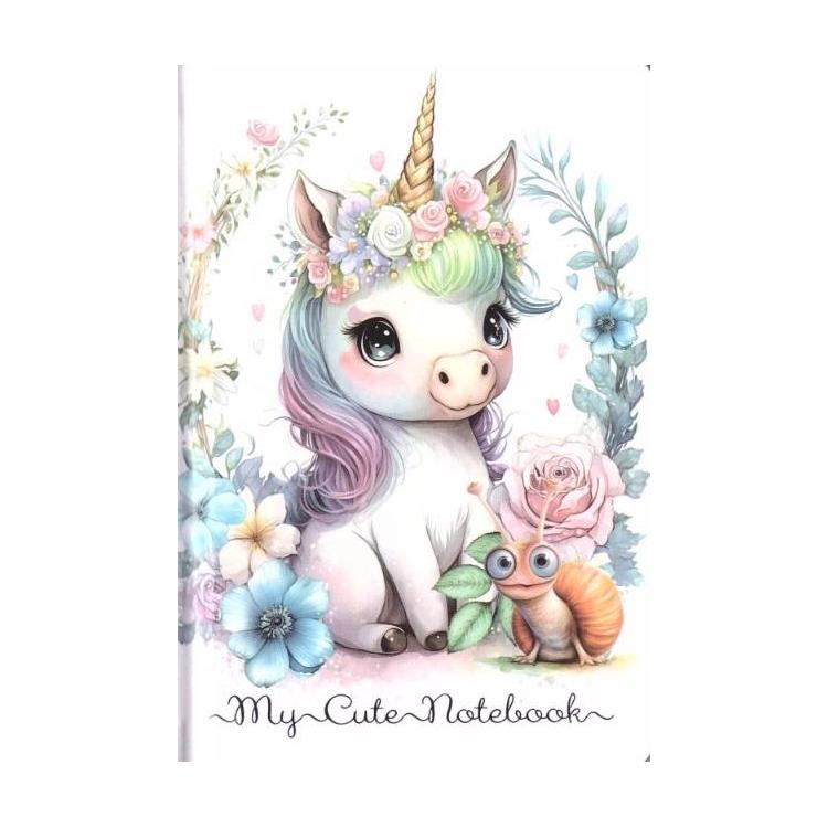 Notatnik 140x95/64K kratka Jednorożec FRESH