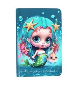 Notatnik 140x95/64K kratka Mała Syrenka FRESH