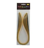 Paski do quillingu 5mmx50cm złote 100szt