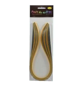 Paski do quillingu 5mmx50cm złote 100szt