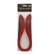 Paski do quillingu 5mmx50cm czerwone 100szt
