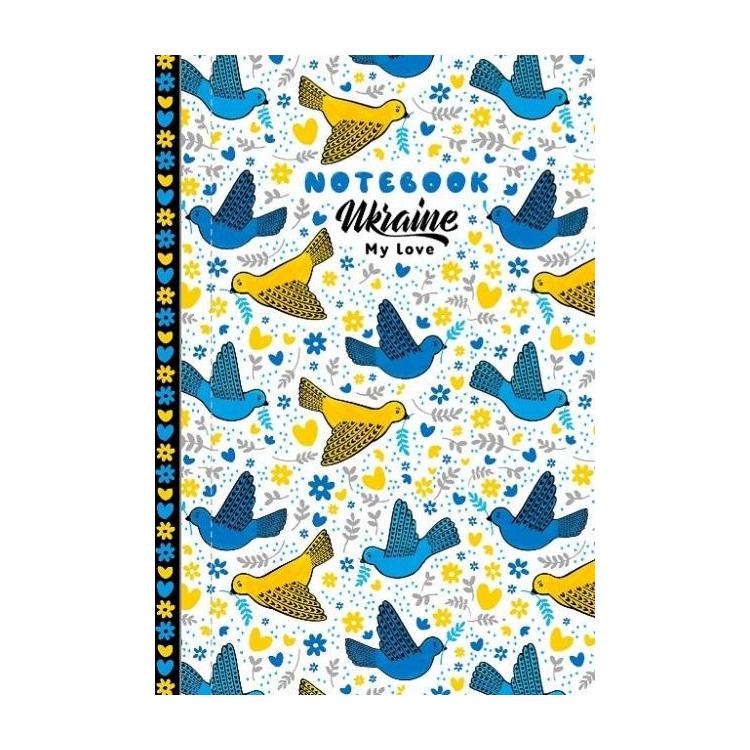 Notatnik ozdobny A6/64K kratka TW Gołębie FRESH