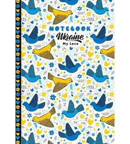 Notatnik ozdobny A6/64K kratka TW Gołębie FRESH