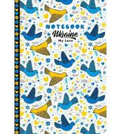 Notatnik ozdobny A6/64K kratka TW Gołębie FRESH