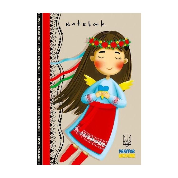 Notatnik ozdobny A6/64K kratka TW Anioł FRESH