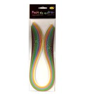 Paski do quillingu 3mmx50cm pastelowe 100szt