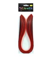 Paski do quillingu 3mmx50cm czerwone 100szt