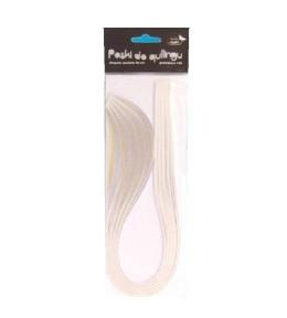 Paski do quillingu 3mmx50cm białe 100szt