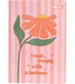 Notes szyty kropki Bloom boho HAPPY COLOR