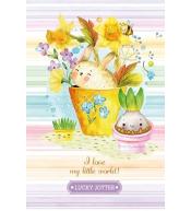 Notatnik ozdobny 105x165/64K kratka TW Królik