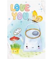 Notatnik ozdobny 105x165/64K kratka TW Konewka