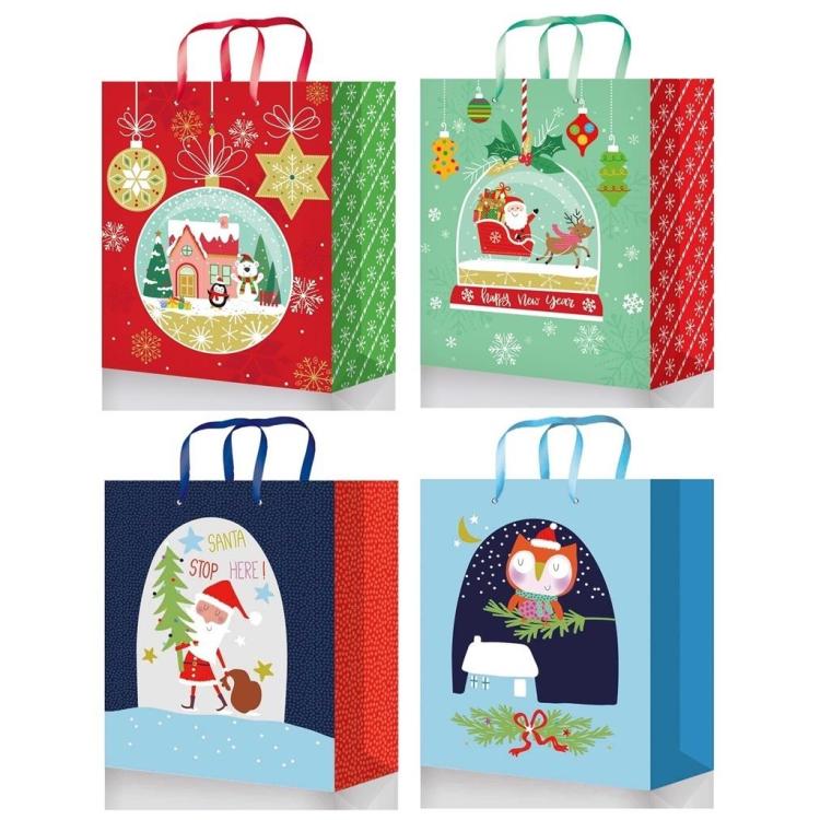 Torebka ozdobna Święta konfetti mini FRESH