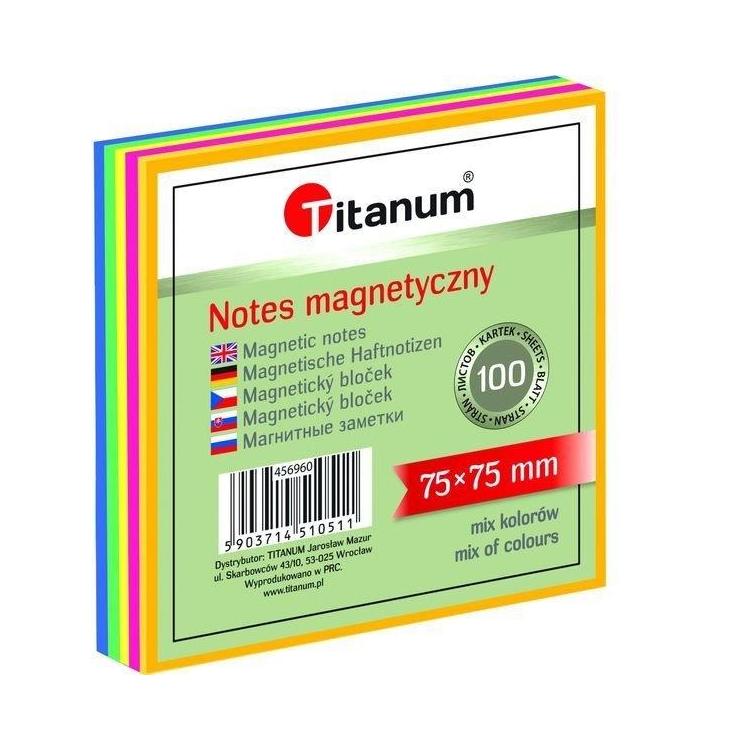 Notes elektorstatyczny 75x75mm 100K mix kolorów