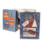 Torebka prezentowa z motywem świątecznym MIX